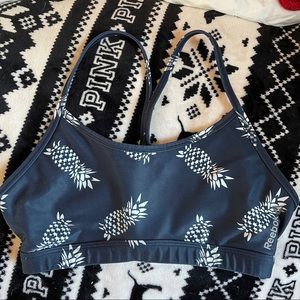 Reebok pineapple sports bra
